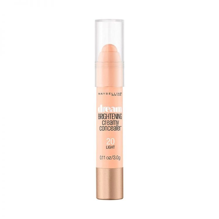 Maybelline New York Dream Brightening Creamy Concealer Light 20 (3gm) - Kbazar - Korean Cosmetics Store