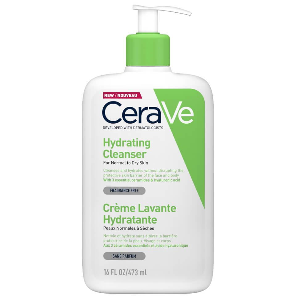 CERAVE Hydrating Facial Cleanser (UK) 473ml - Kbazar Korean Cosmetics Store