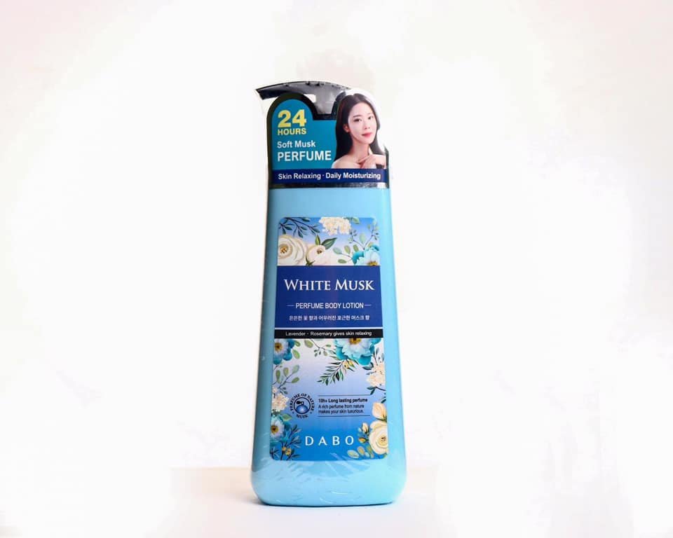 Dabo White Musk Body Lotion 500ml - Kbazar Korean Cosmetics Store