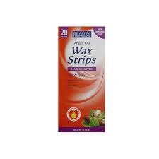 Beauty Formulas Argan OIl Wax Strips Hair Remover Legs & Body 20pc - Kbazar - Korean Cosmetics Store