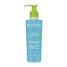 Bioderma Sebium Gel Moussant Cleansing Foaming Gel 200ml - Kbazar - Korean Cosmetics Store