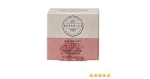 Botanics All Bright Hydrating Night Cream 50ml - Kbazar Korean Cosmetics Store