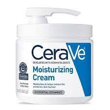 CeraVe Moisturizing Cream Pump 453ml - Kbazar Korean Cosmetics Store
