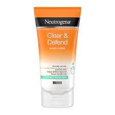 Neutrogena Clear & Defend Wash Mask 150ml - Kbazar Korean Cosmetics Store