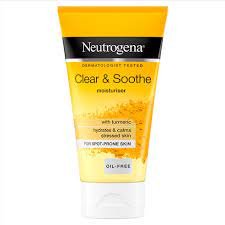 Neutrogena Clear and Soothe Oil-Free Gel Moisturizer 75ml - Kbazar Korean Cosmetics Store