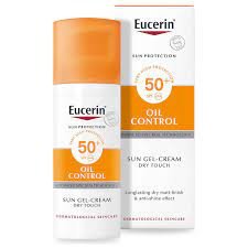 Eucerin Oil Control Sun Gel-cream Dry Touch SPF 50+ 50ml - Kbazar Korean Cosmetics Store