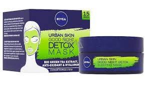 Nivea Urban Skin Detox Sleeping Mask 50ml - Kbazar Korean Cosmetics Store