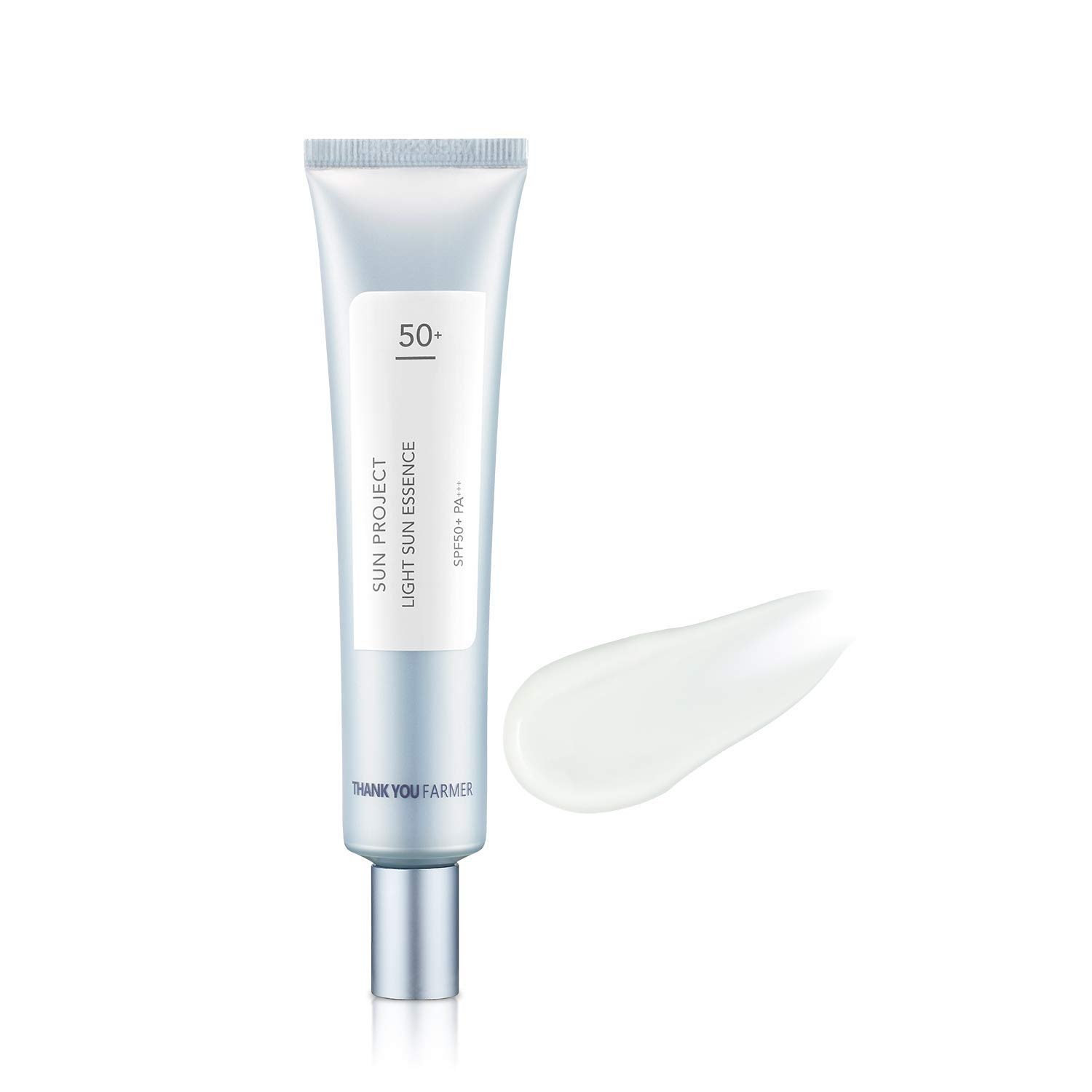 THANK YOU FARMER Sun Project Light Sun Essence SPF50+ PA+++ 40ml - Kbazar Korean Cosmetics Store