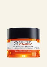 The Body Shop Vitamin C Glow Boosting Moisturiser 50ml - Kbazar Korean Cosmetics Store