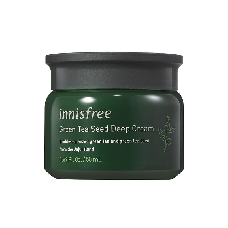Innisfree the Green Tea Seed Deep Cream 50ml - Kbazar Korean Cosmetics Store