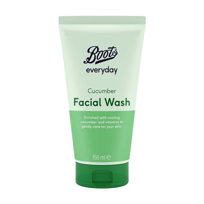 Boots Everyday Cucumber Face Wash 150ml - Kbazar - Korean Cosmetics Store