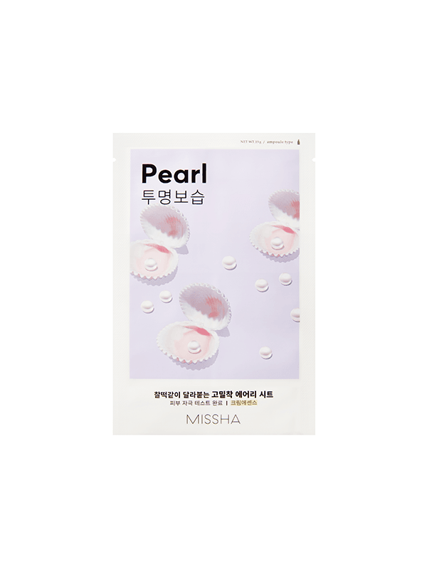 Missha Airy Fit Sheet Mask (Pearl) - Kbazar Korean Cosmetics Store