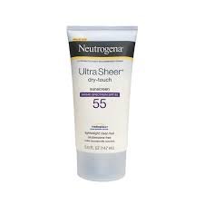 Neutrogena Ultra Sheer Dry-Touch Sunscreen SPF 55 88ml - Kbazar Korean Cosmetics Store