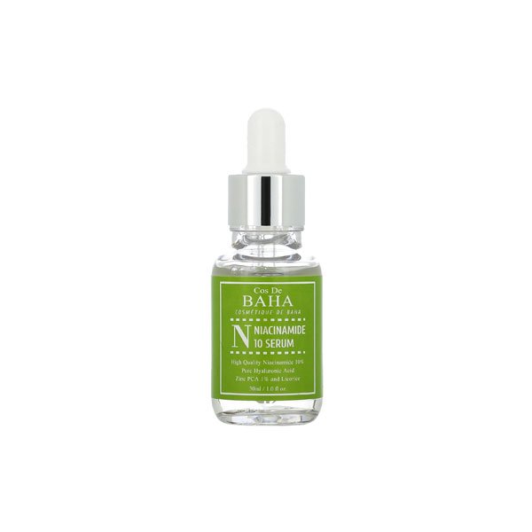 Cos De BAHA Niacinamide 10% Serum (N) 30ml - Kbazar Korean Cosmetics Store