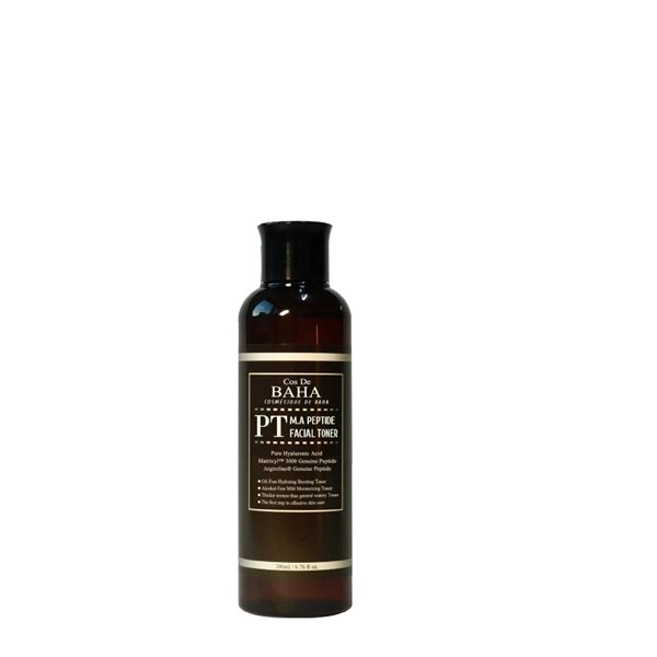 Cos De BAHA PT M.A Peptide Facial Toner (PT) 200ml - Kbazar Korean Cosmetics Store