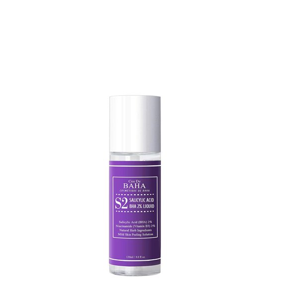 Cos De BAHA Salicylic Acid BHA 2% Liquid (S2) 120ml - Kbazar Korean Cosmetics Store