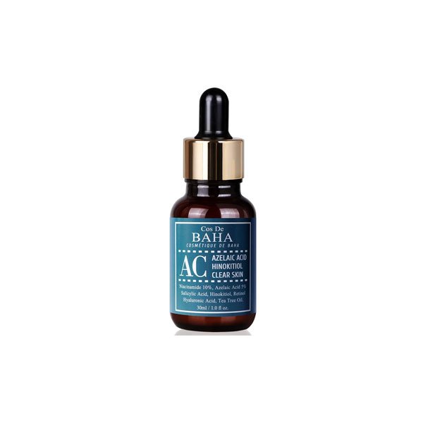 Cos De BAHA Alcohol Free Acne Treatment Intensive Facial Serum (AC) 30 - Kbazar Korean Cosmetics Store
