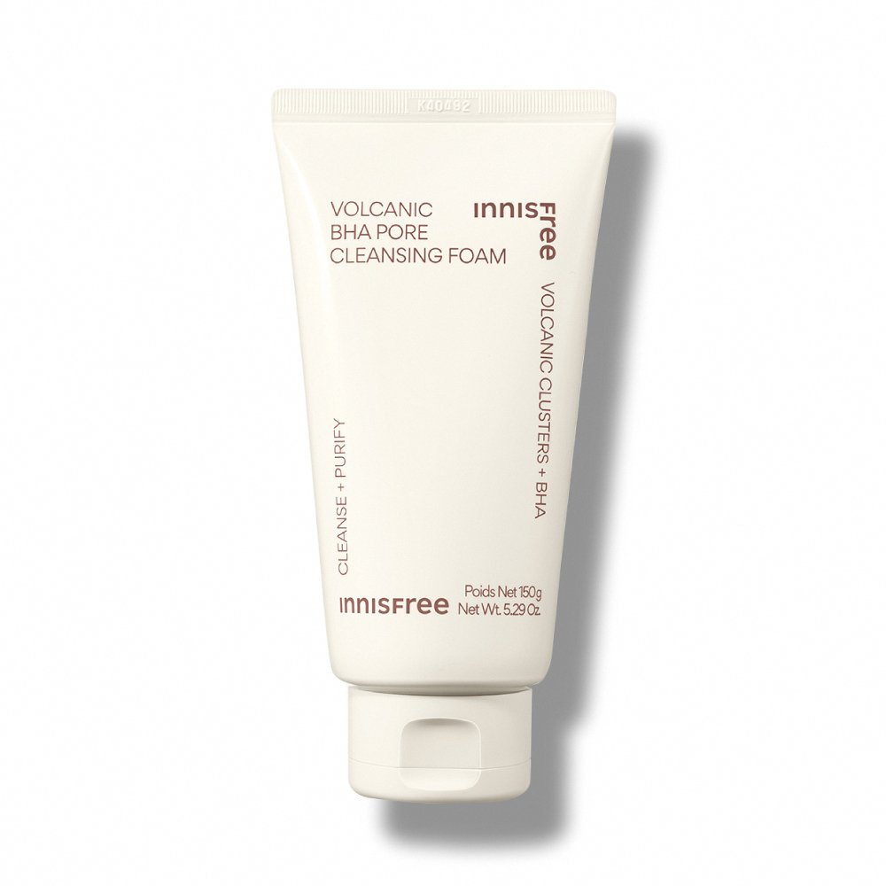 Innisfree Volcanic Pore BHA Cleansing Foam 150m - Kbazar Korean Cosmetics Store