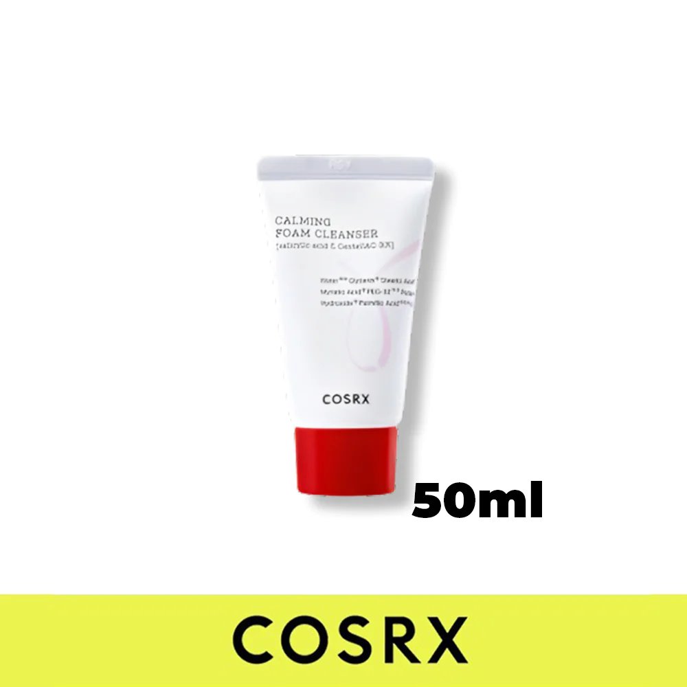 Cosrx AC Collection Calming Foam Cleanser 50mL - Kbazar Korean Cosmetics Store