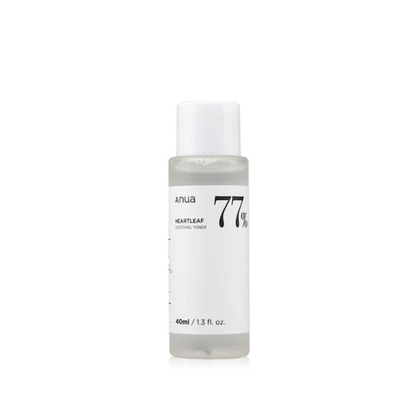 ANUA Heartleaf 77% Soothing Toner 40ml - Kbazar Korean Cosmetics Store