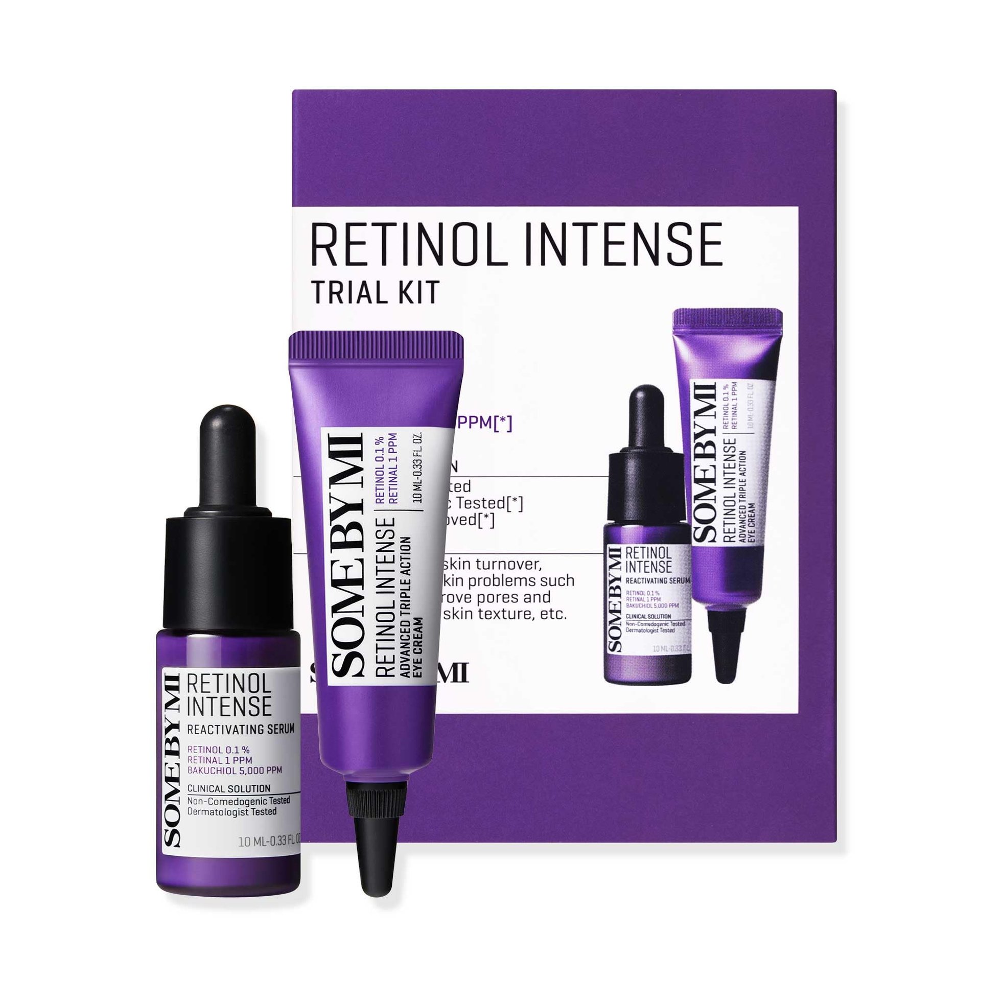 Some By Mi Retinol Intense Trial Kit Set - Kbazar Korean Cosmetics Store