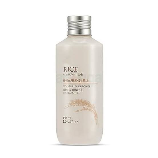 The face shop rice ceramide moisturizing toner 150ml - Kbazar - Korean Cosmetics Store