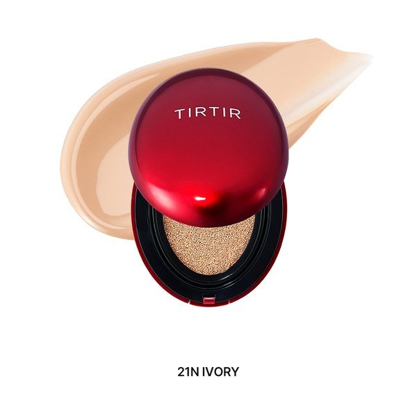Tirtir Mask Fit Red Cushion 21N Ivory 18g - Kbazar Korean Cosmetics Store