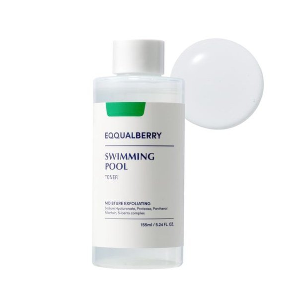 EQQUALBERRY Swimming Pool Toner 155ml - Kbazar - Korean Cosmetics Store