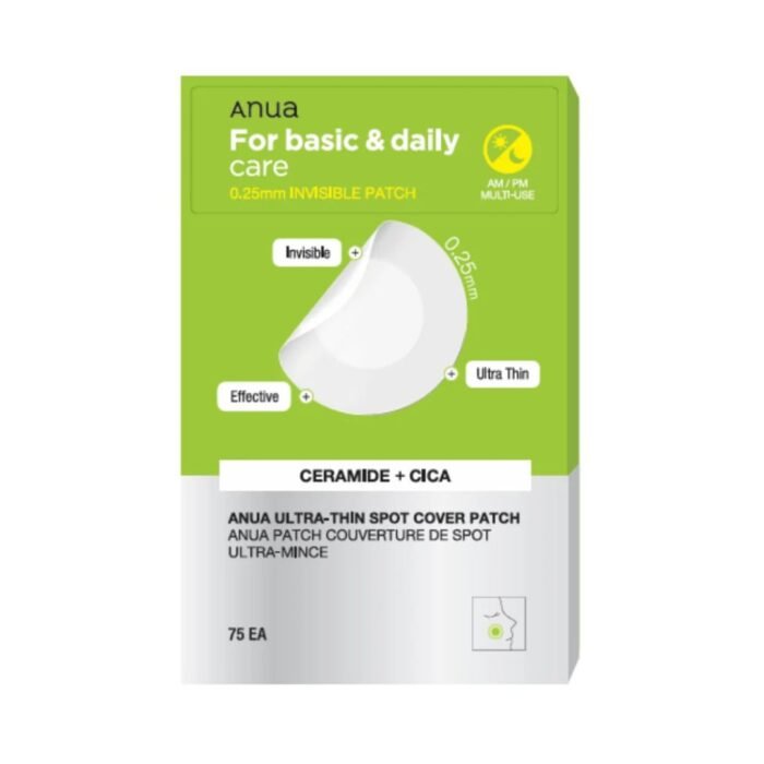 ANUA Ultra-Thin Spot Cover Patch 75 patches - Kbazar Korean Cosmetics Store