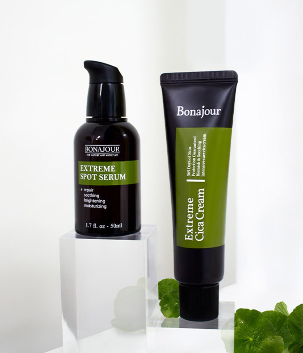 Bonajour Extreme Cica Serum + Cica Cream 50ml - Kbazar Korean Cosmetics Store