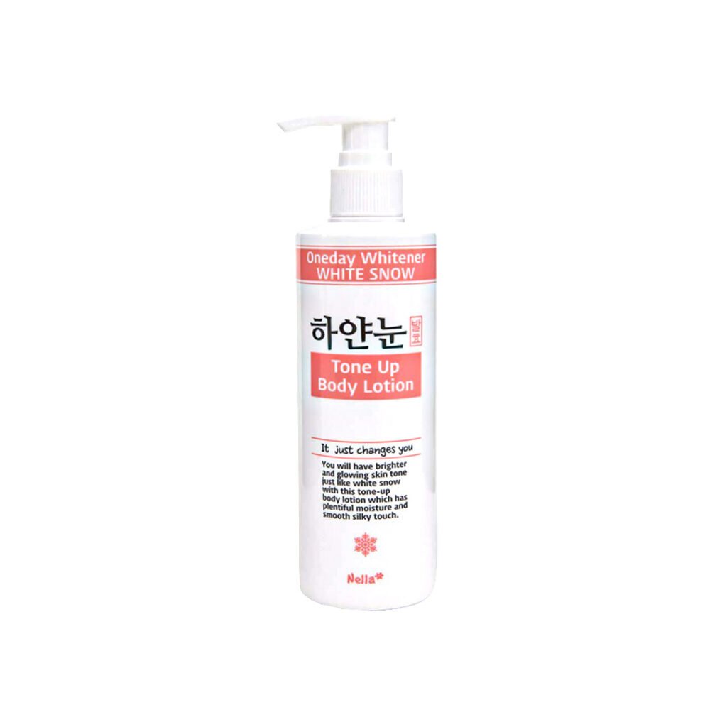 Nella White Snow Fermented Tone Up Body Lotion 250 ml - Kbazar Korean Cosmetics Store