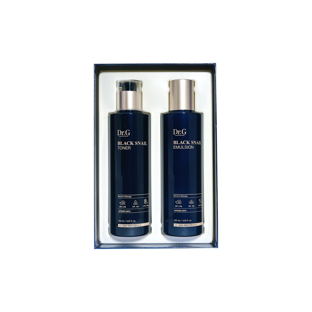 Dr.G Black Snail Special Set - Kbazar Korean Cosmetics Store
