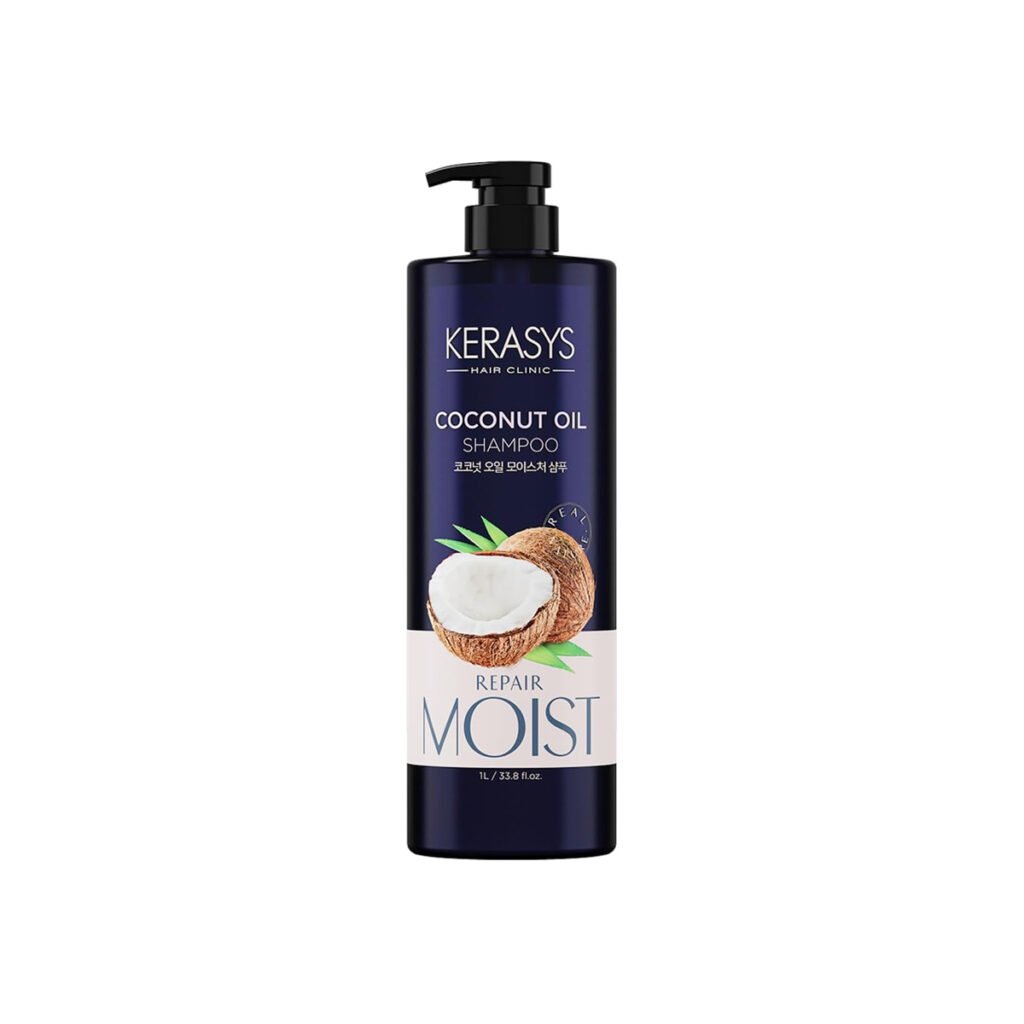 Kerasys Coconut Oil Shampoo 1 L - Kbazar Korean Cosmetics Store