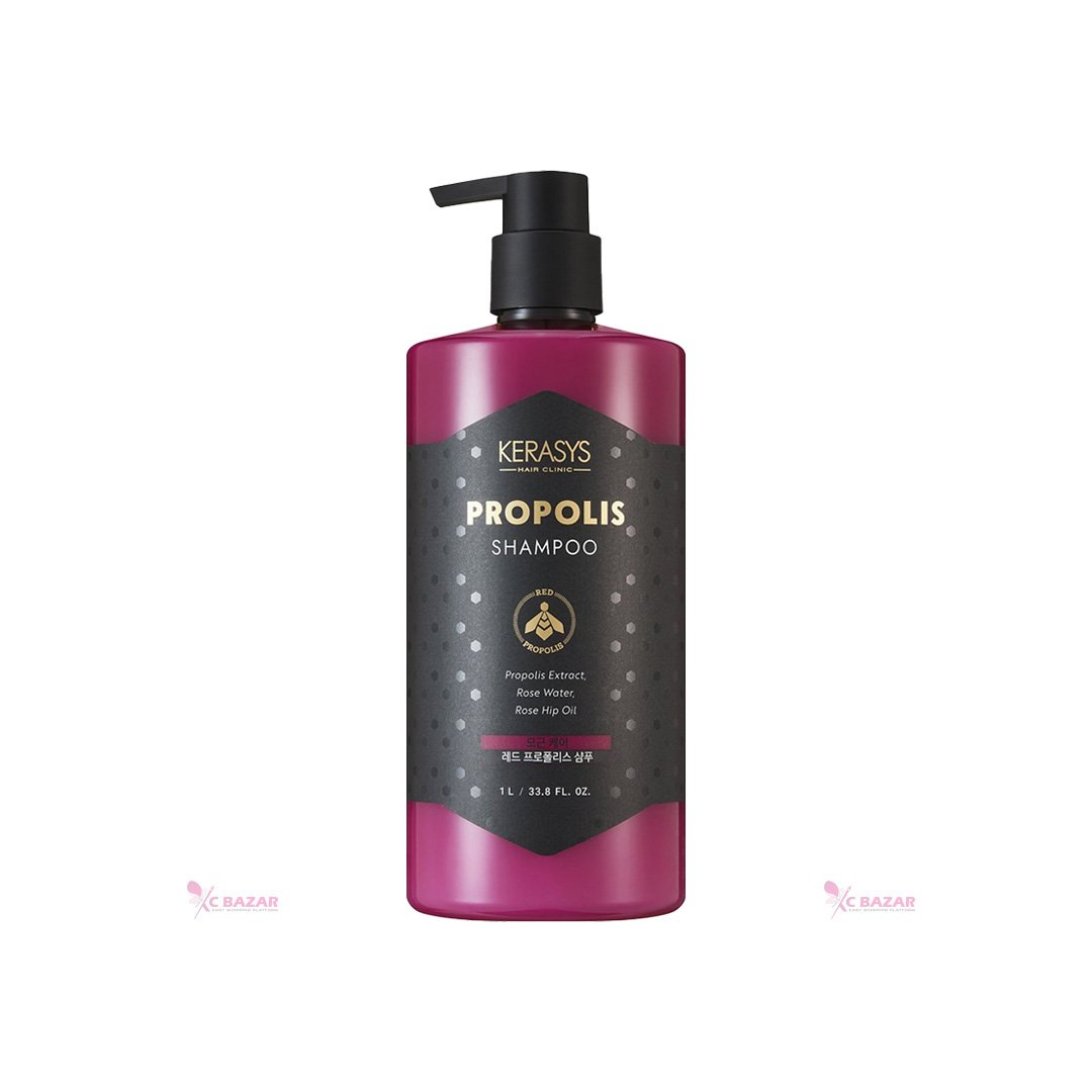 Kerasys Red Propolis Root Care Shampoo 1L - Kbazar Korean Cosmetics Store