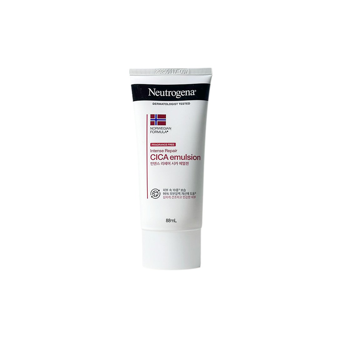 Neutrogena Intense Repair Cica Emulsion 88 ml - Kbazar Korean Cosmetics Store