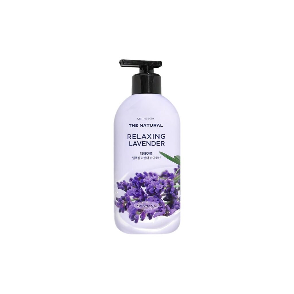 On the body The Natural Relaxing Lavender Body Lotion 400 ml - Kbazar Korean Cosmetics Store