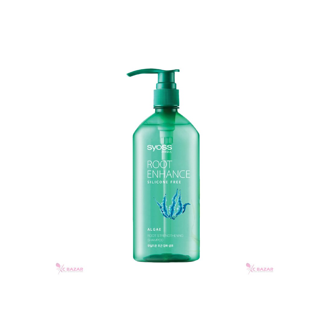 Syoss Algae Root Strengthening Shampoo 680 ml - Kbazar Korean Cosmetics Store