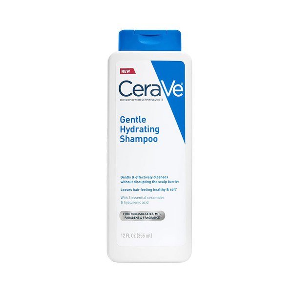 CeraVe Gentle Hydrating Shampoo 355ml - Kbazar Korean Cosmetics Store