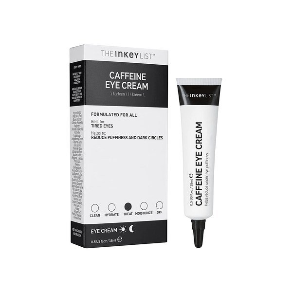 The Inkey List Caffeine Eye Cream – 15 ml - Kbazar Korean Cosmetics Store