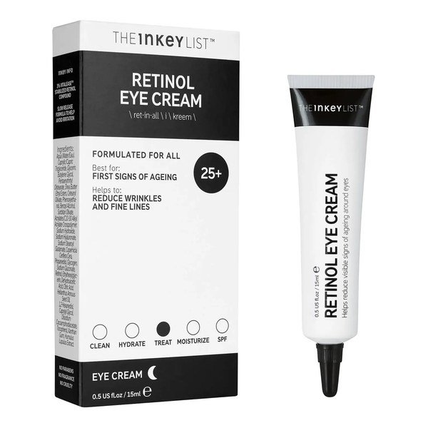 The Inkey List Retinol Eye Cream – 15 ml - Kbazar Korean Cosmetics Store