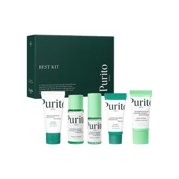 Purito Seoul Seoul Best Kit 105ml - Kbazar - Korean Cosmetics Store