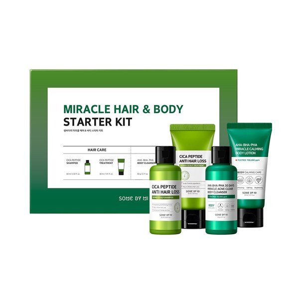 Some By Mi Miracle Hair & Body Starter Kit - Kbazar - Korean Cosmetics Store
