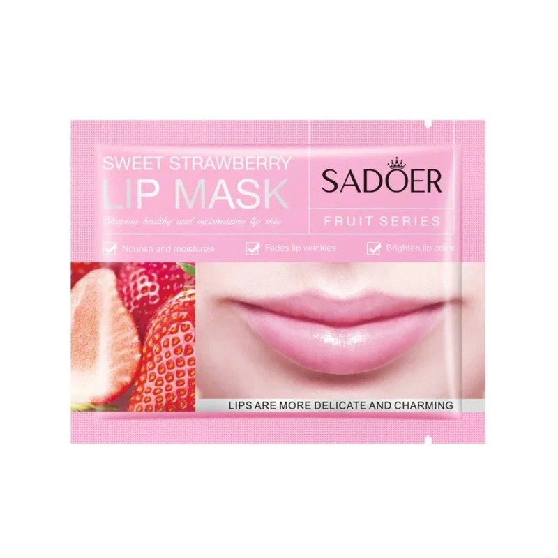 SADOER Cherry Pink Tender Lip Mask 8g - Kbazar Korean Cosmetics Store