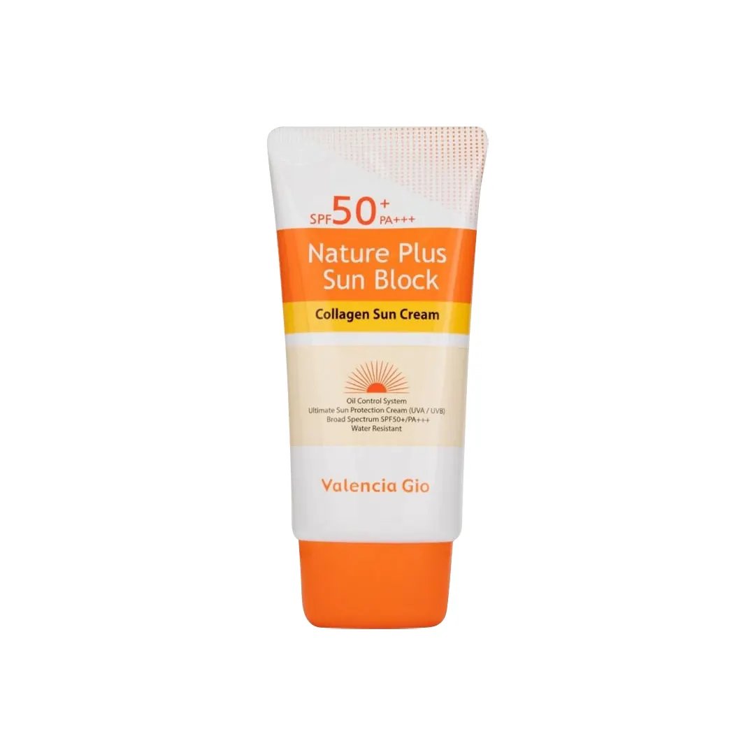 Valencia Gio Nature Plus Sunblock 70ml - Kbazar Korean Cosmetics Store