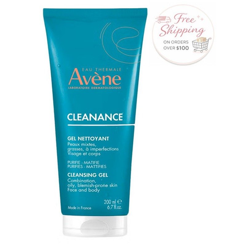 Avene Cleanance Cleansing Gel 200ml - Kbazar Korean Cosmetics Store