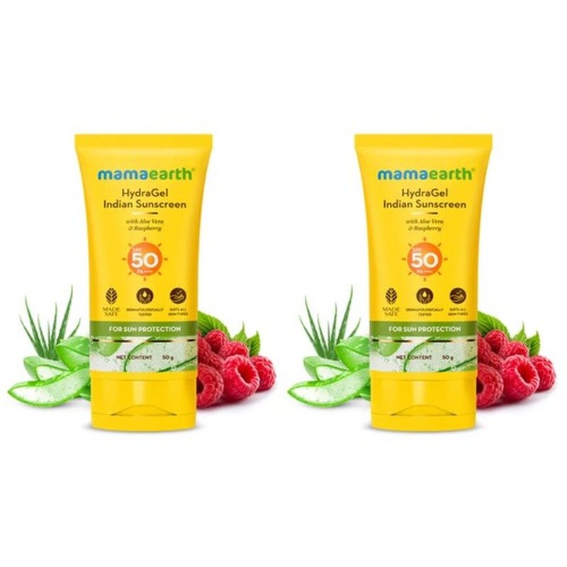Mamaearth Hydragel Indian Sunscreen 50g - Kbazar Korean Cosmetics Store
