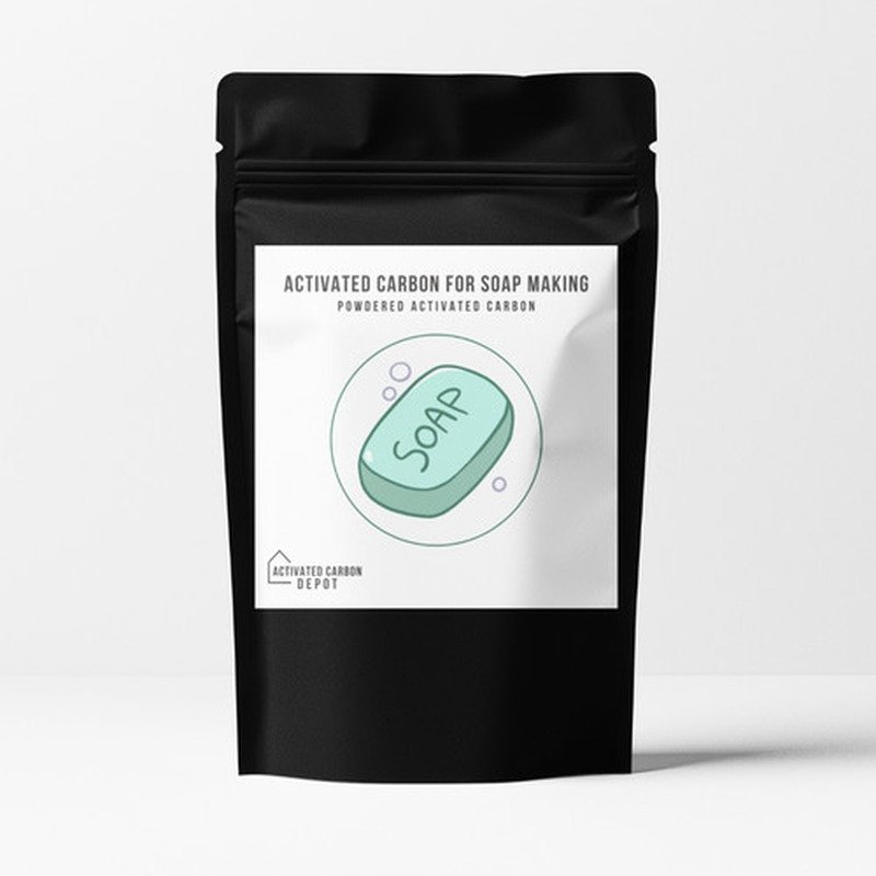 RIBANA Activated Carbon Soap 100ml - Kbazar Korean Cosmetics Store