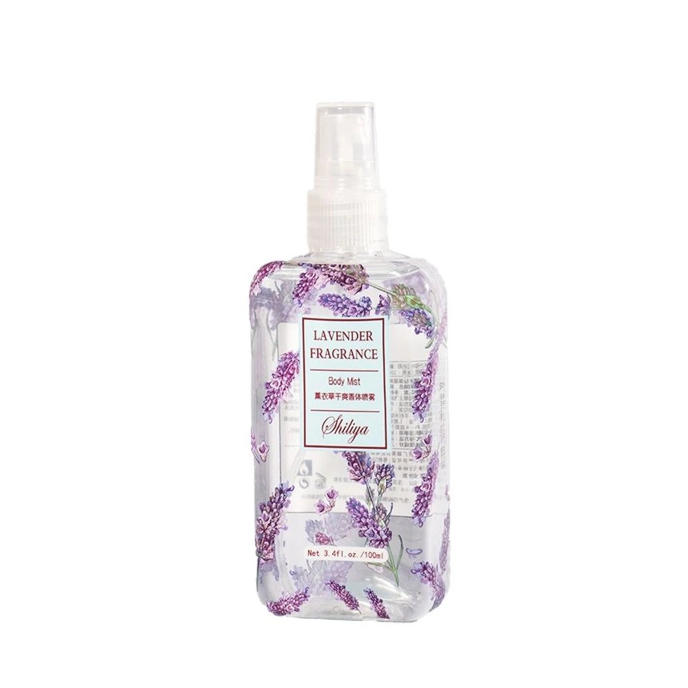 Shiliya Lavender Fragrance Body Mist 100ml - Kbazar Korean Cosmetics Store