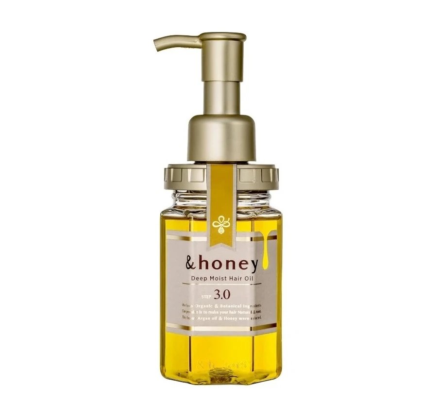 & Honey Deep Moist Hair Oil 3.0 100ml - Kbazar Korean Cosmetics Store