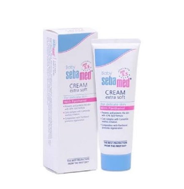 Sebamed Extra Soft Baby Cream with Panthenol 50ml - Kbazar Korean Cosmetics Store
